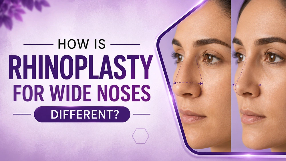 How Rhinoplasty for Wide Noses Is Different